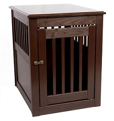 Gorgeous wood dog crate